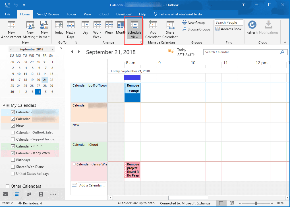 setting up a reminder in outlook for mac